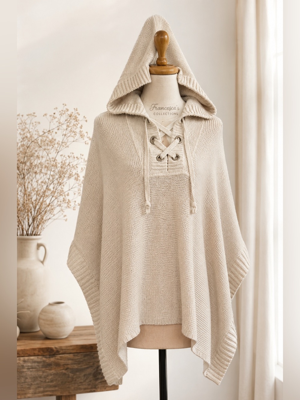 PONCHO SWEATER